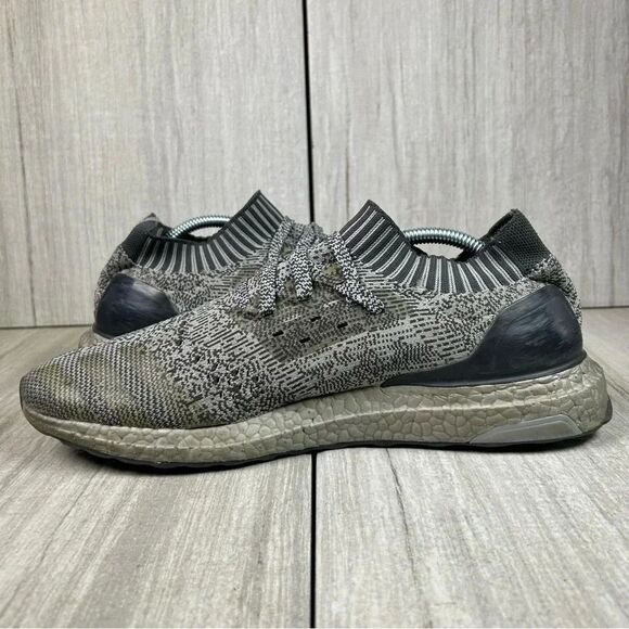 Adidas Boost UltraBoost Uncaged Silver Running Shoe Athletic Sneaker Men Size 10 - Picture 2 of 10